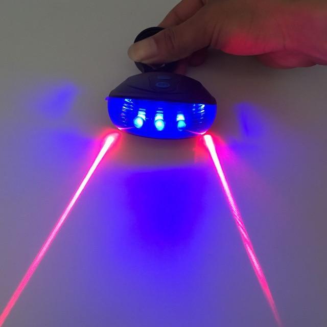 LED Bike Safety Light - LuminoGuard
