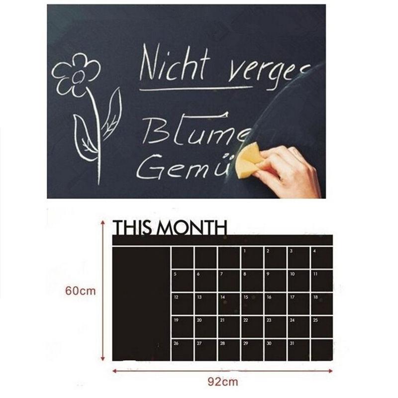Chalkboard Schedule Wall Sticker - Luxe Home Decor