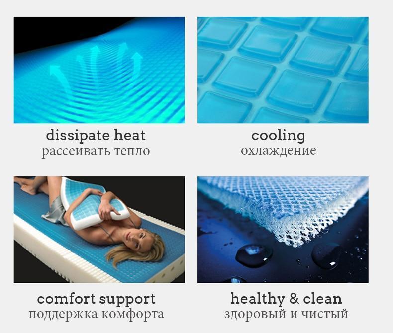 Cooling Memory Foam Gel Pillow - SleepLux