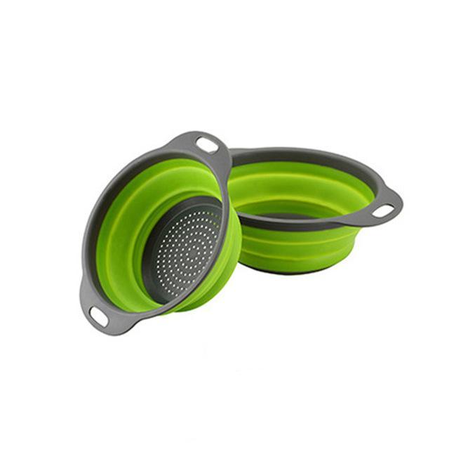 Folding Silicone Drain Basket - AquaEase