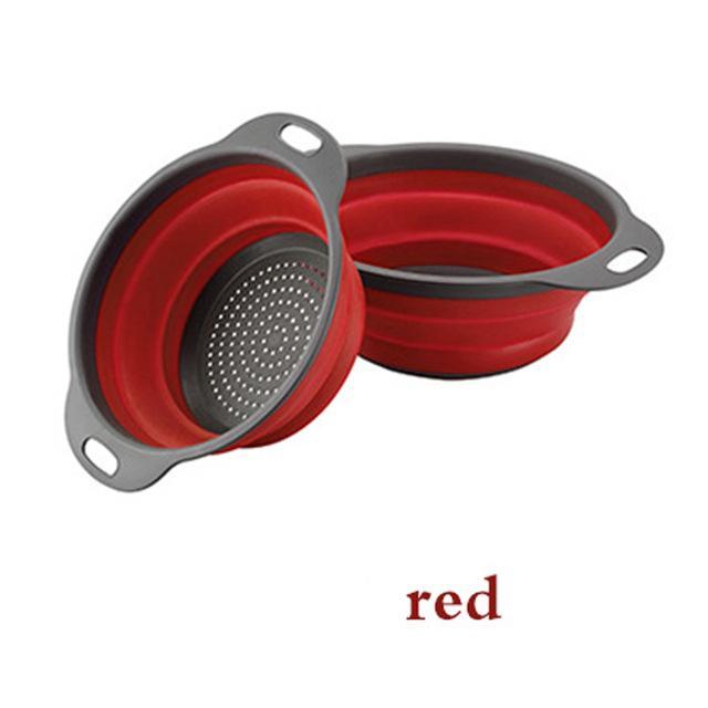 Folding Silicone Drain Basket - AquaEase