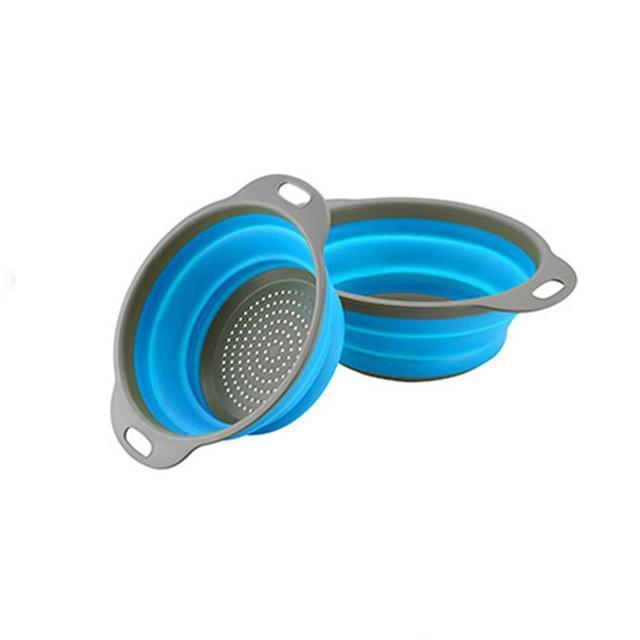 Folding Silicone Drain Basket - AquaEase