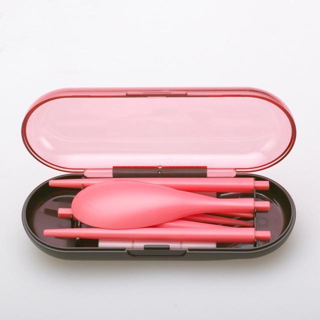 Travel Cutlery Set - LuxeNomad Essentials