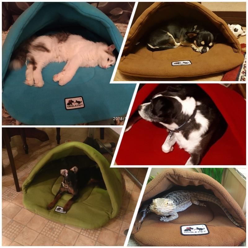 Cozy Polar Fleece Dog Bed - LuxePaws