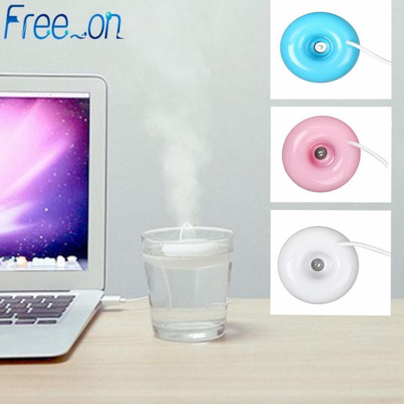 Portable Donut Humidifier - AquaGlow Essentials