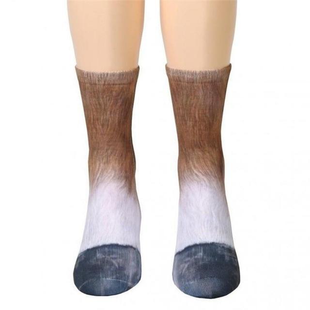 Paw Print Animal Socks - CozyPaws Collection