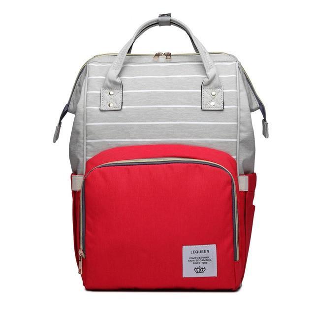 Diaper Backpack - LuxeMamma with Insulated Pockets