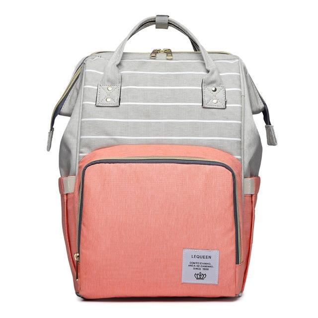 Diaper Backpack - LuxeMamma with Insulated Pockets