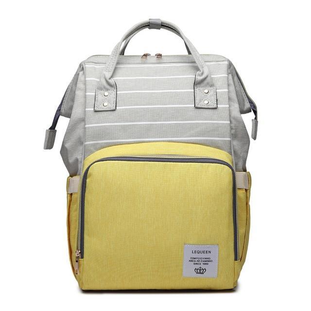 Diaper Backpack - LuxeMamma with Insulated Pockets
