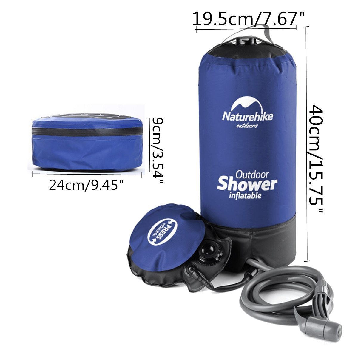 Portable Camping Shower - AquaLux Essentials