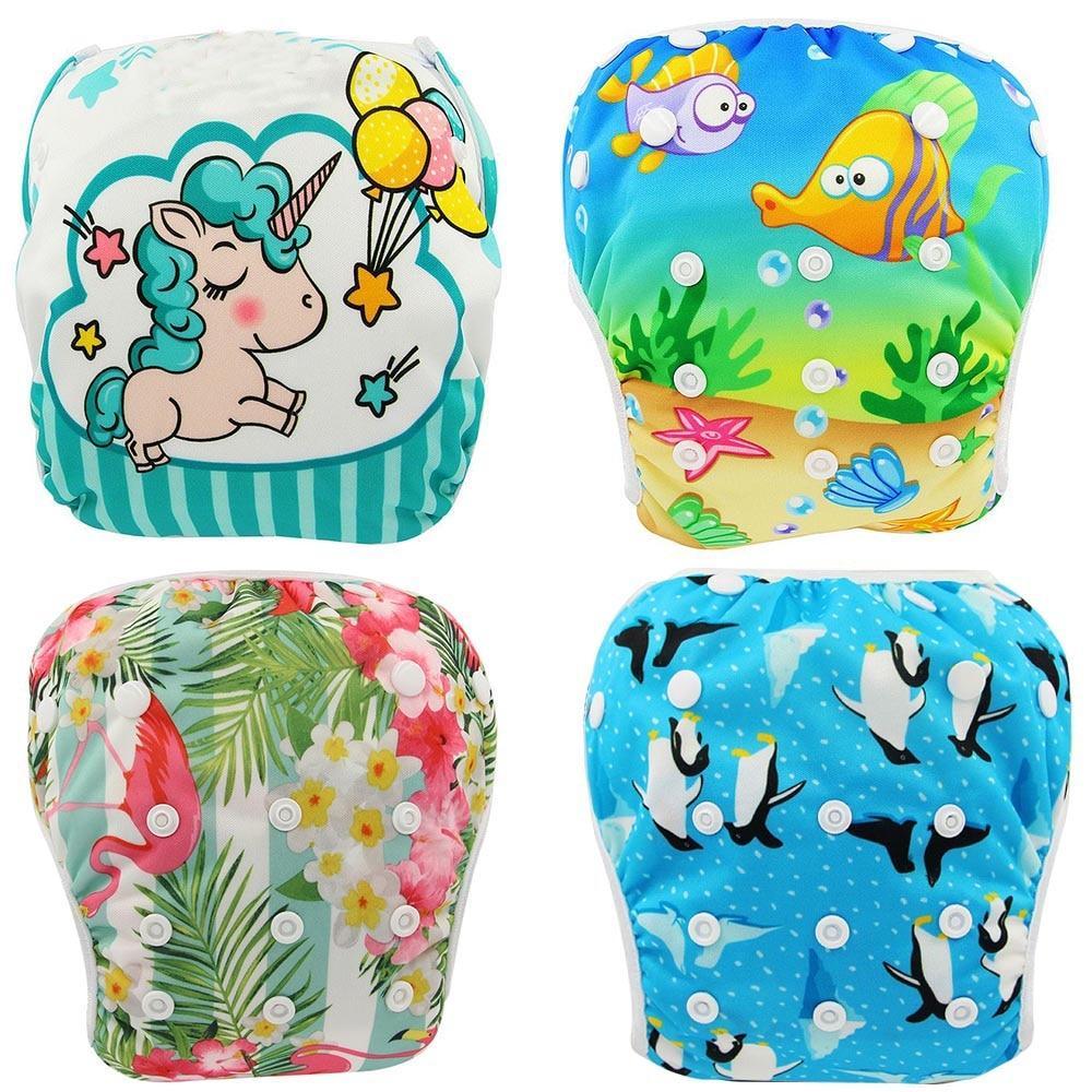Eco-Friendly Reusable Baby Swim Diapers - AquaNest