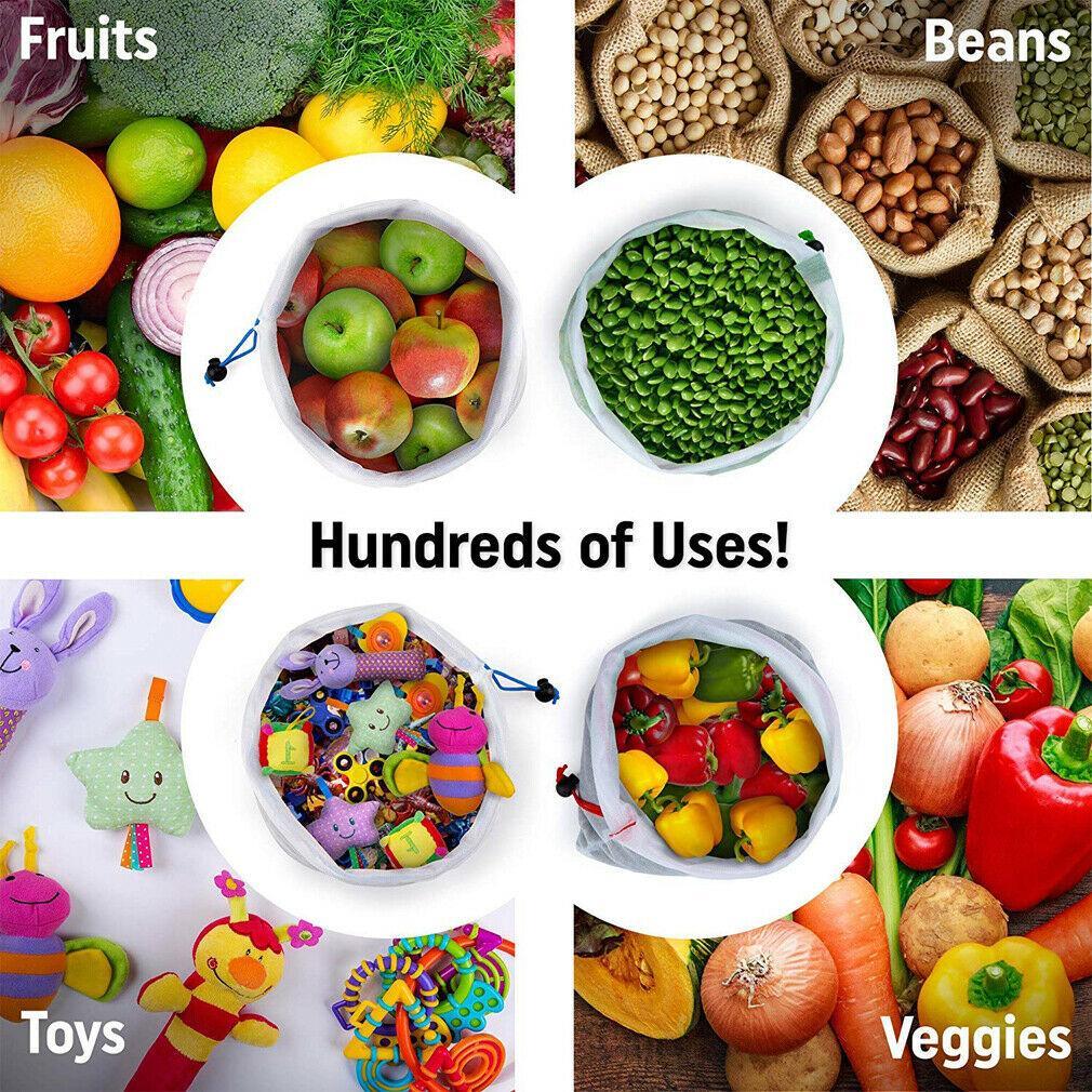 Eco-Friendly Reusable Produce Bags - GreenNest