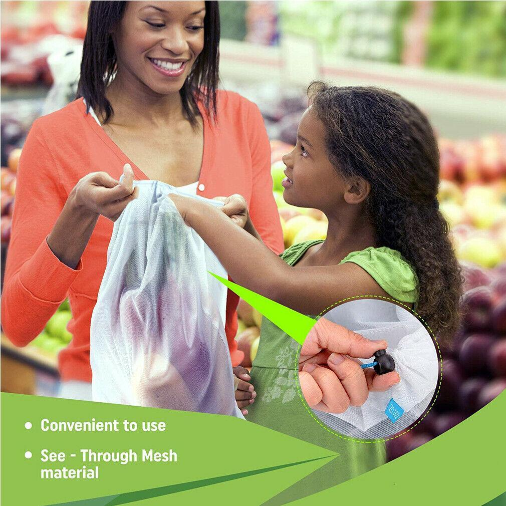 Eco-Friendly Reusable Produce Bags - GreenNest