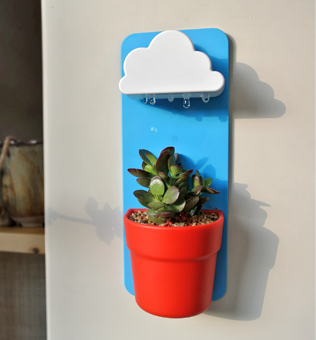 Rain Cloud Wall Pot - Nimbus Home Decor