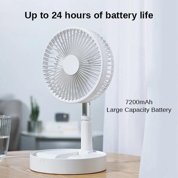 Telescopic Rechargeable Fan - Zephyr Breeze
