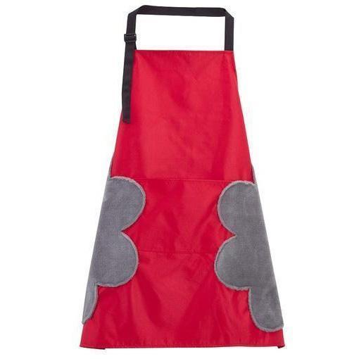 Kitchen Apron with Hand Wipers - Culinary Luxe