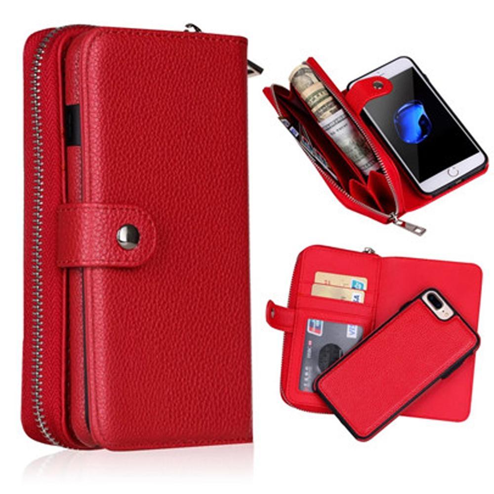 Leather Wallet Case with Card Slots for iPhone 6 - LuxeGuard