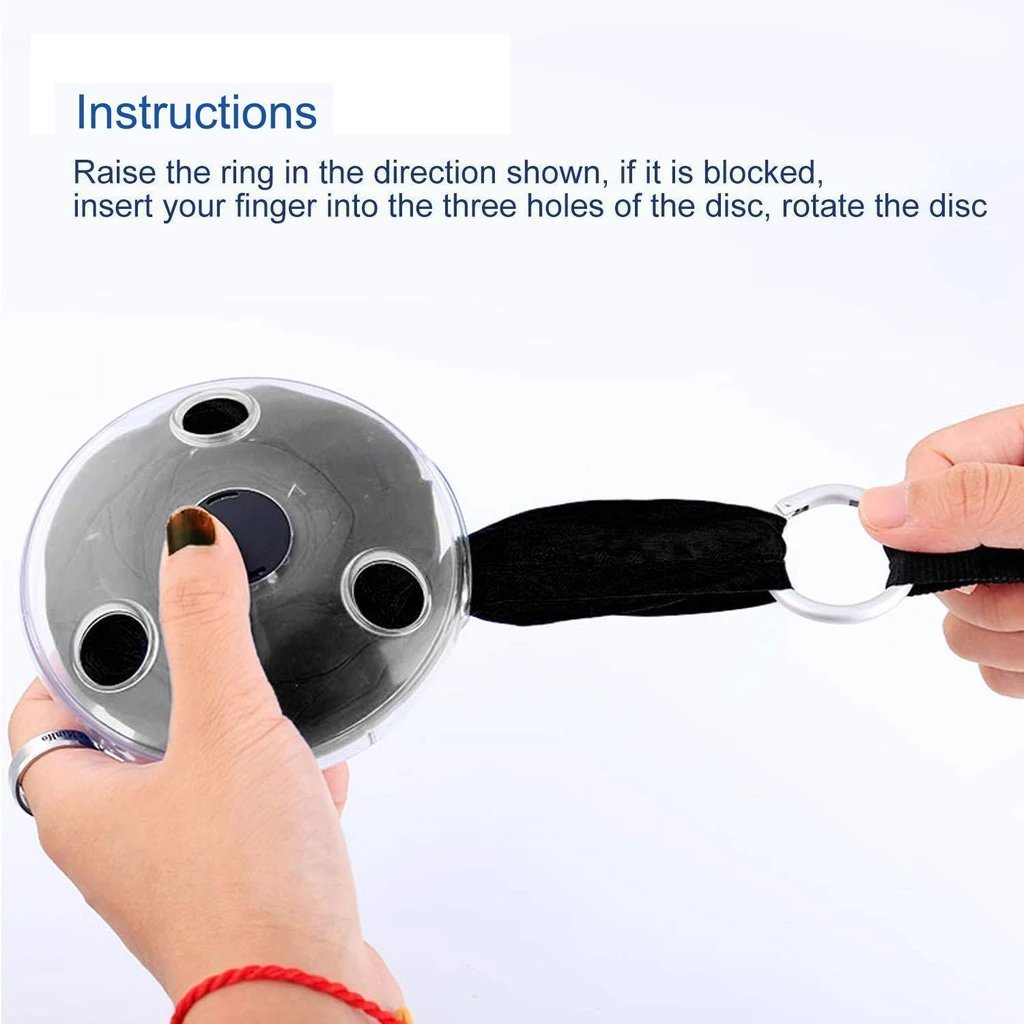 Retractable Disc Bag - LuxeCarry