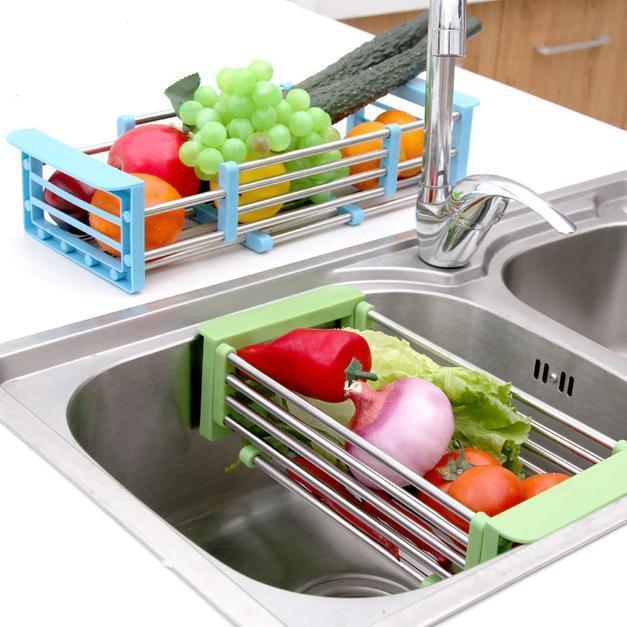 Retractable Drainer Rack - AquaEase