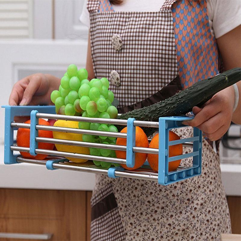 Retractable Drainer Rack - AquaEase