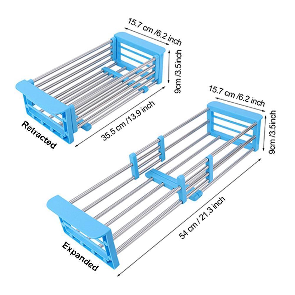 Retractable Drainer Rack - AquaEase