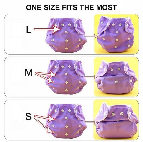 Eco-Friendly Reusable Baby Diapers - PureNest