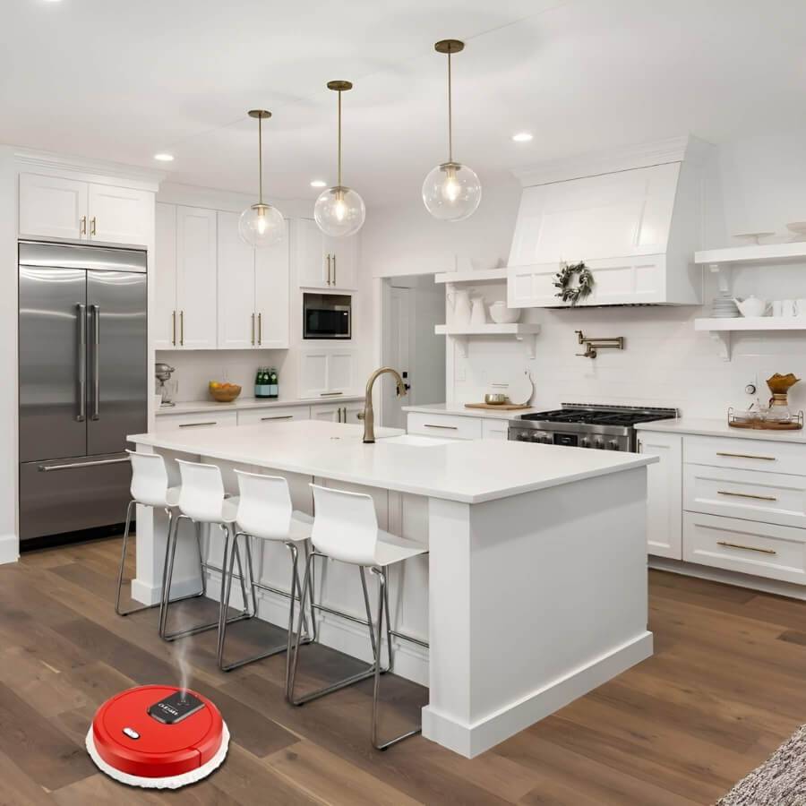 Smart Robot Mop - CleanSweep Pro with Advanced Navigation