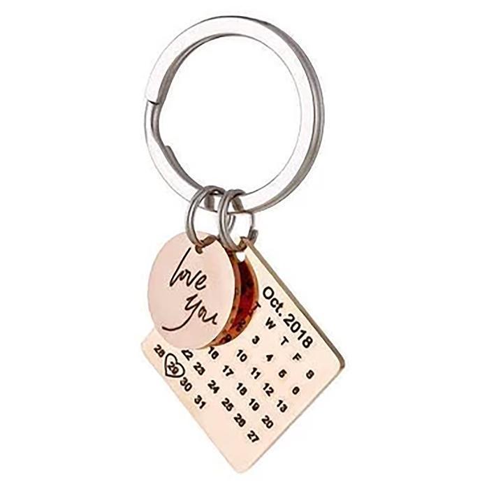Calendar Keychain - LuxeGear