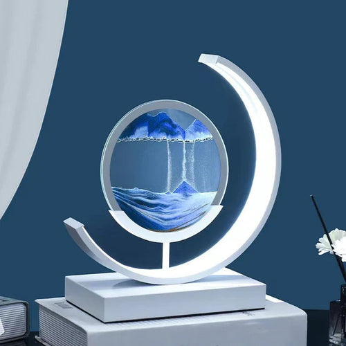 3D Sand Bowl Table Lamp - Luminara Luxe