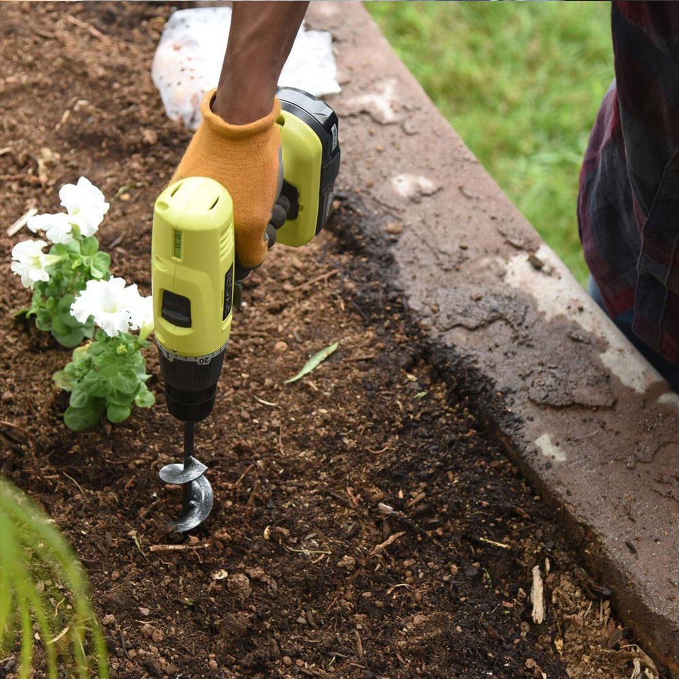Garden Auger Drill Bit - TerraPro Tools