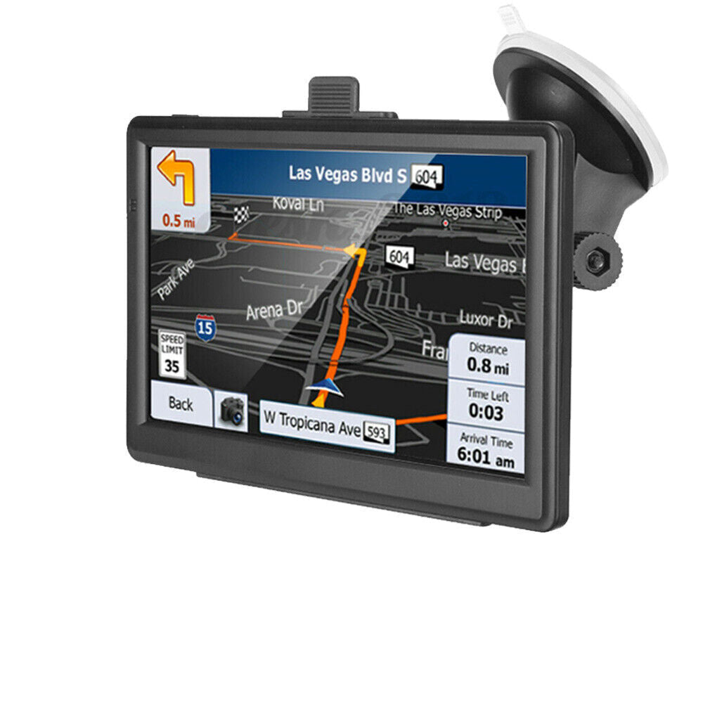 GPS Navigation System - NavTech 7" Touch Screen with Free Maps
