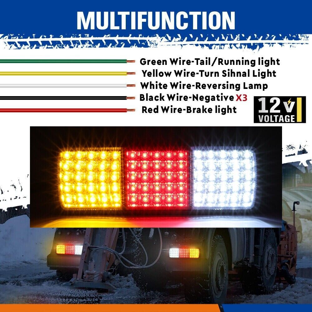LED Tail Lights - LuminaTech Waterproof & Energy-Efficient