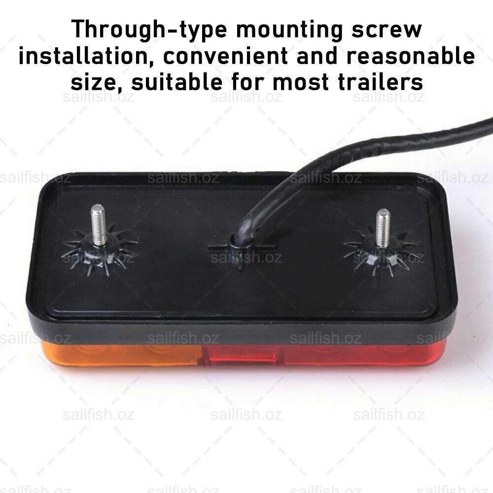 Waterproof LED Trailer Tail Lights - LuxeBeam