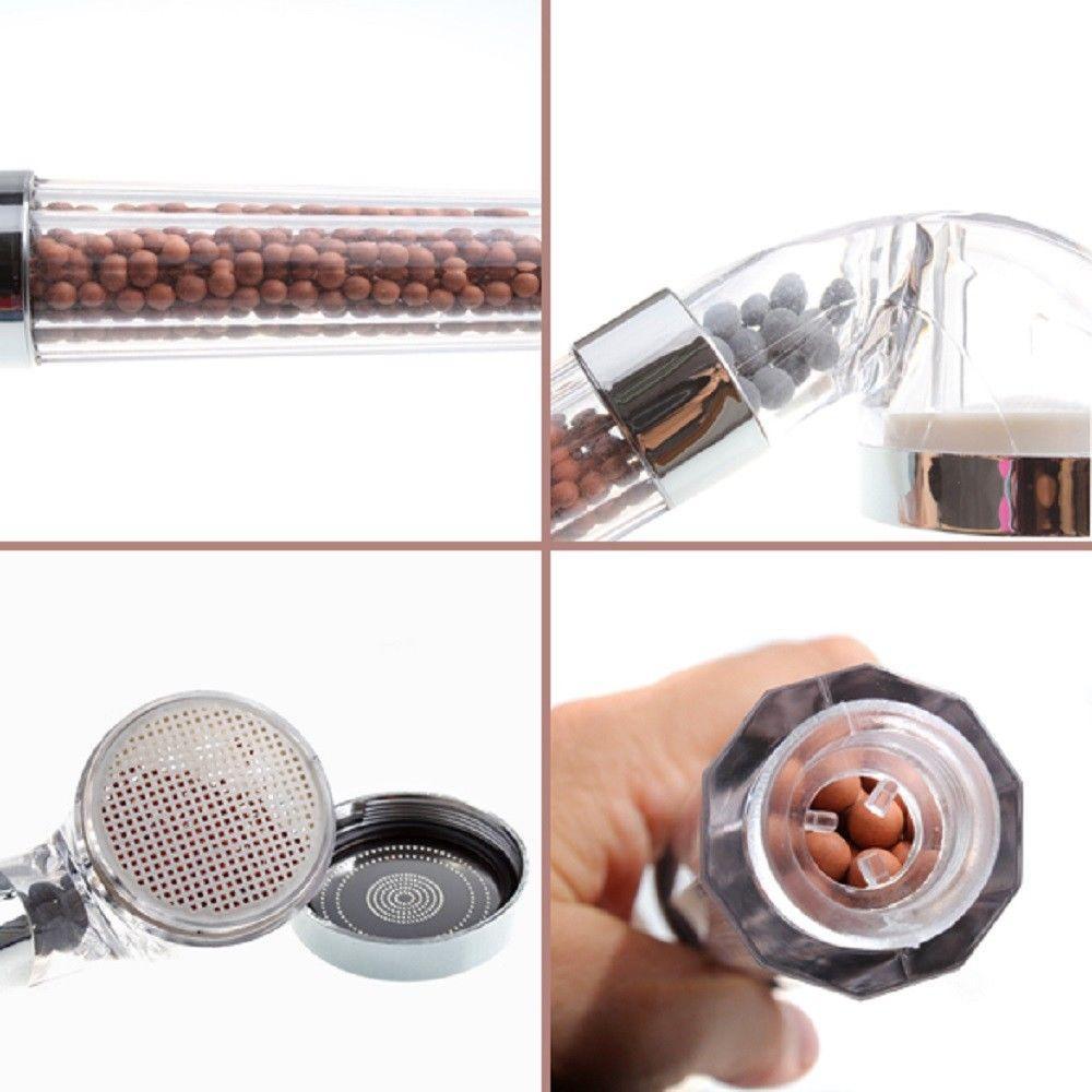 EcoFlow Stone Stream Showerhead - Luxe Water Efficiency