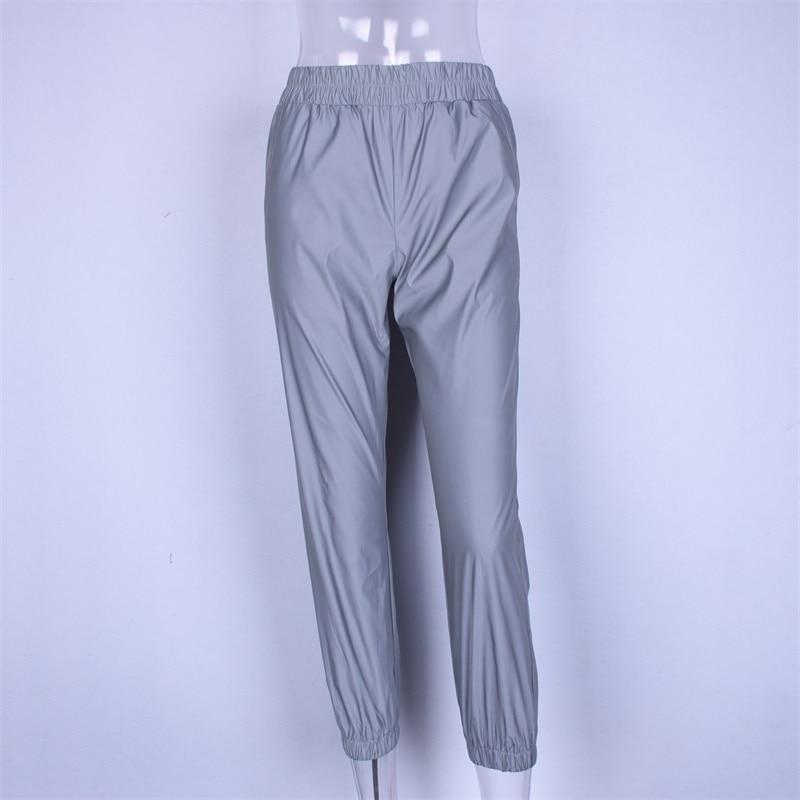 Reflective Women's Jogging Pants - LuxeMotion