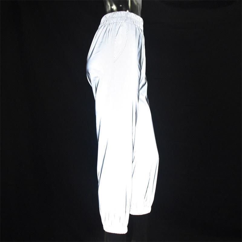 Reflective Women's Jogging Pants - LuxeMotion