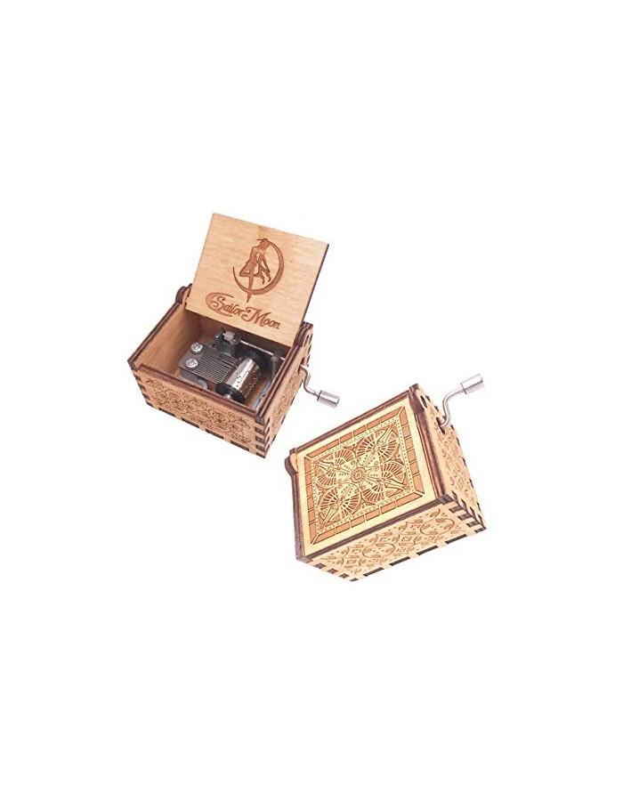 Sailor Moon Wooden Music Box - Celestial Melodies