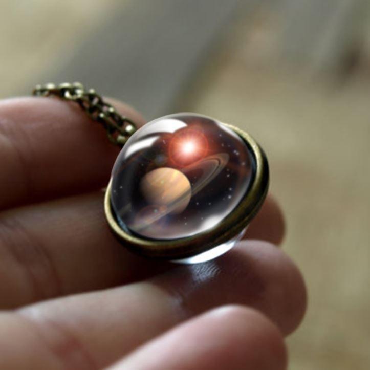 Galaxy Pendant Necklace - Celestial Luxe