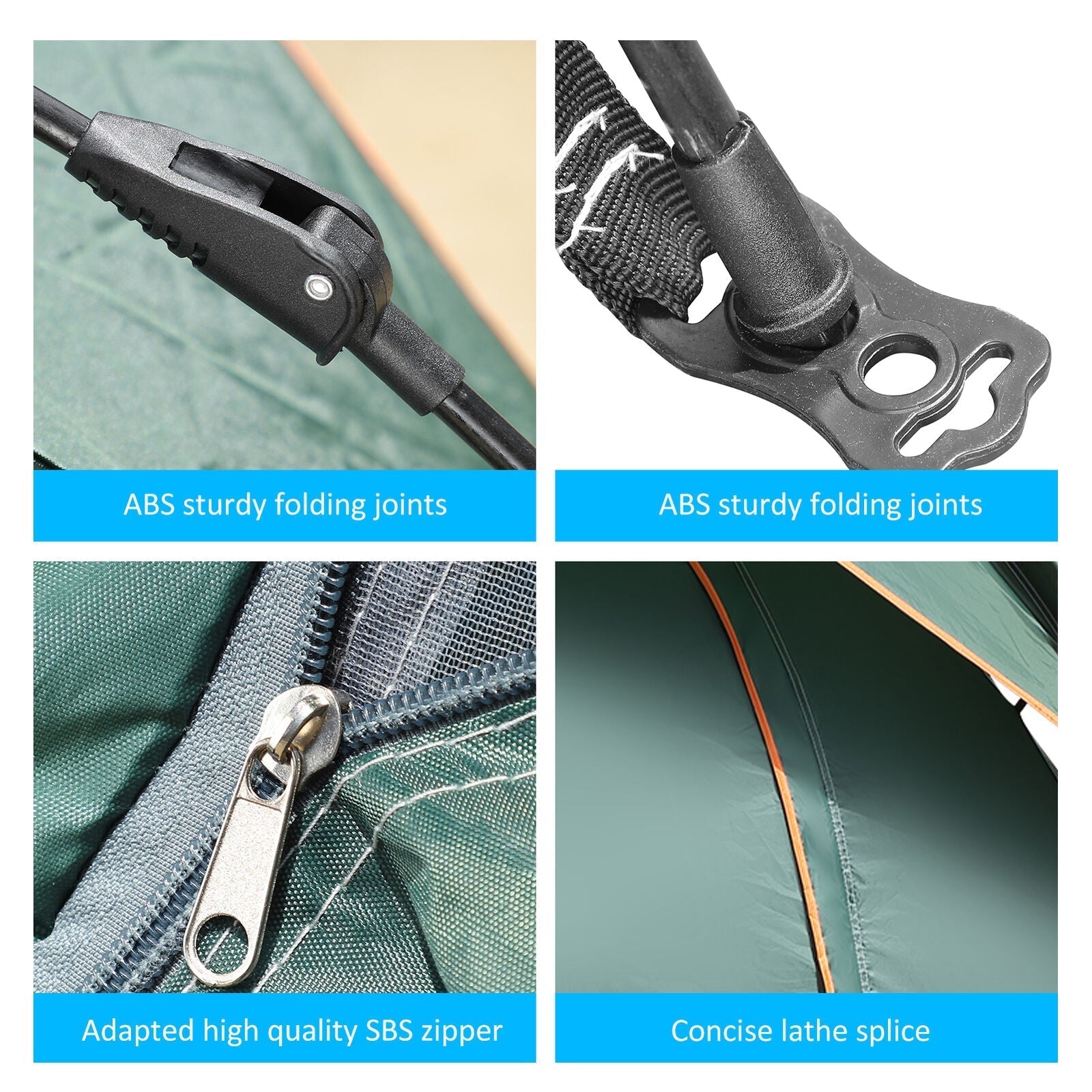 Instant Pop Up Tent - Summit Gear, Waterproof & Easy Setup