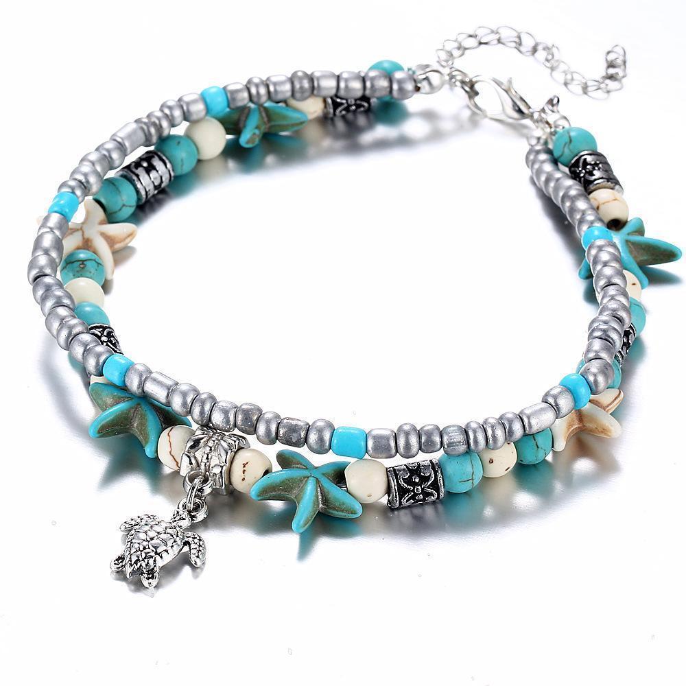 Bohemian Beach Anklet - Ocean Bliss Jewelry