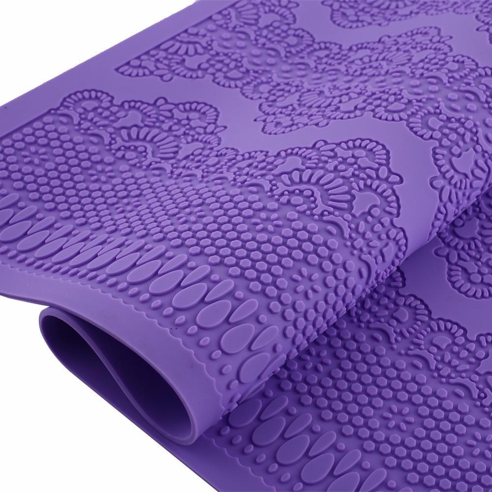 Lace Cake Decor Mold - ElegantCrafts