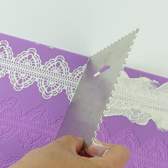 Lace Cake Decor Mold - ElegantCrafts