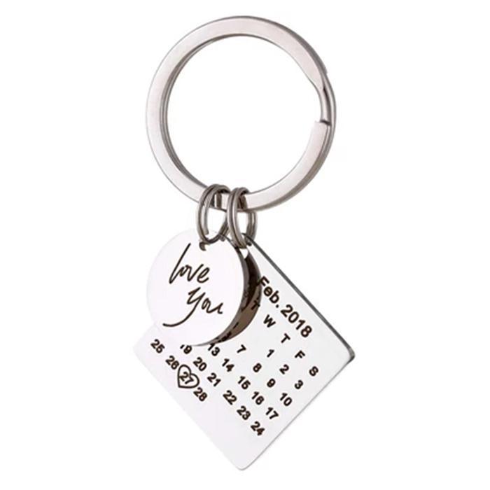 Calendar Keychain - LuxeGear