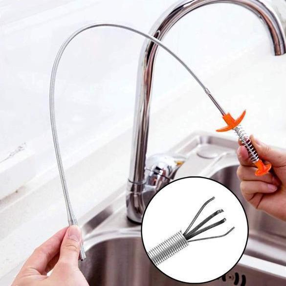 Sewer Cleaning Hook Tool - PureFlow Solutions