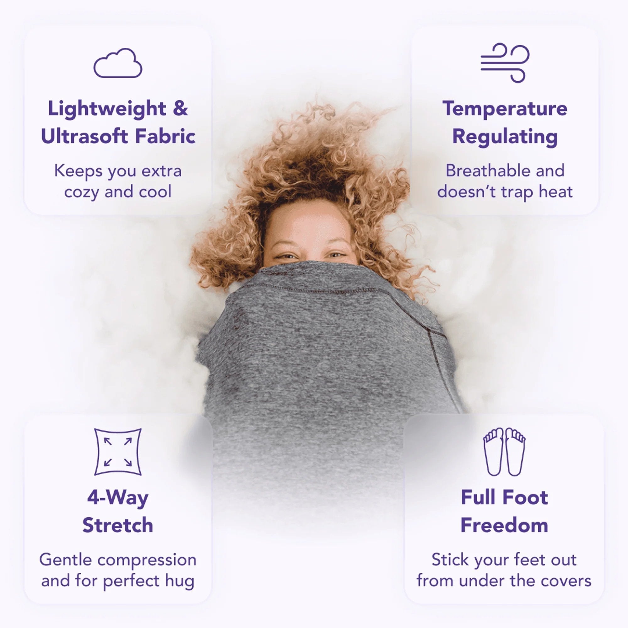 Weighted Sleep Sack for Adults - DreamNest