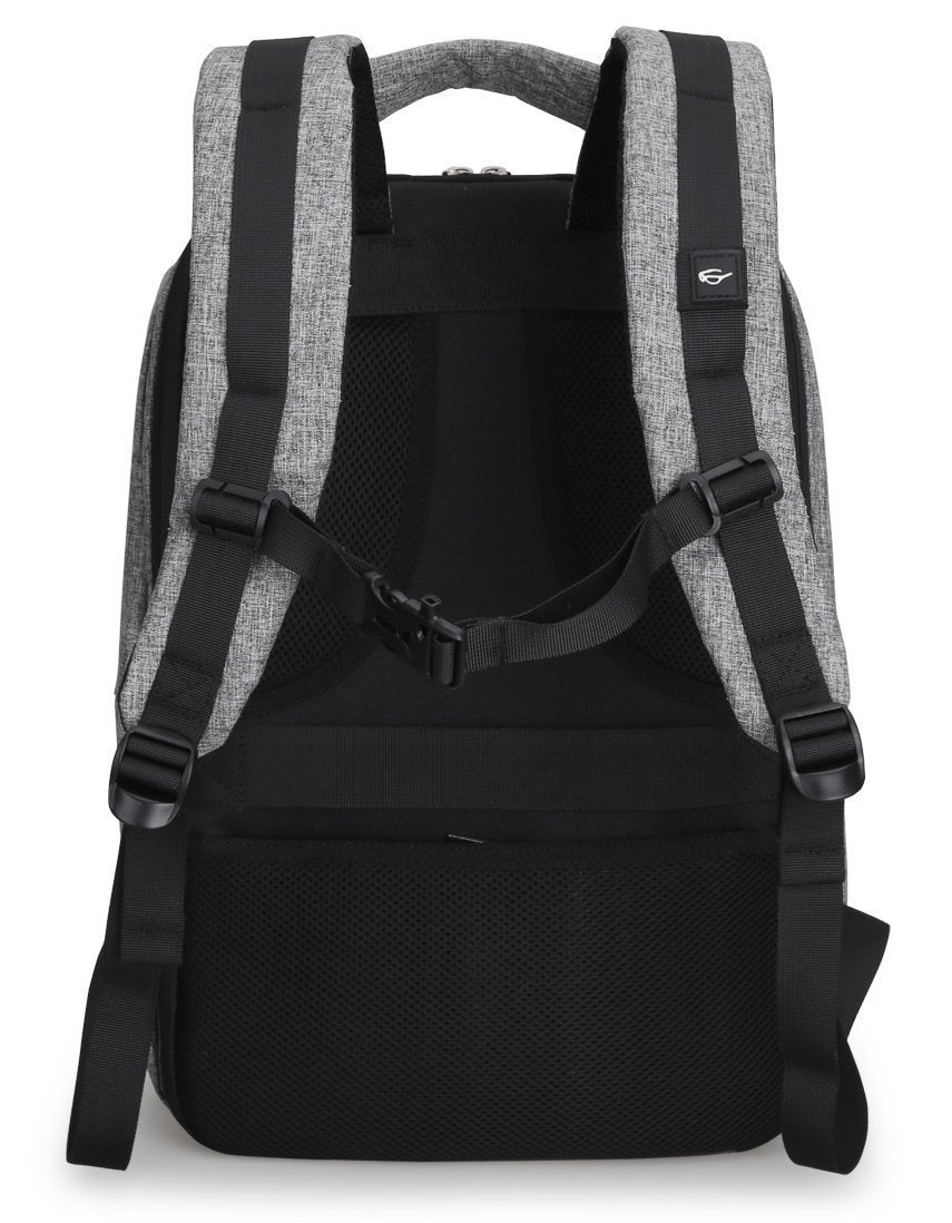 USB Laptop Backpack - LuxeGear with Anti-Theft Design