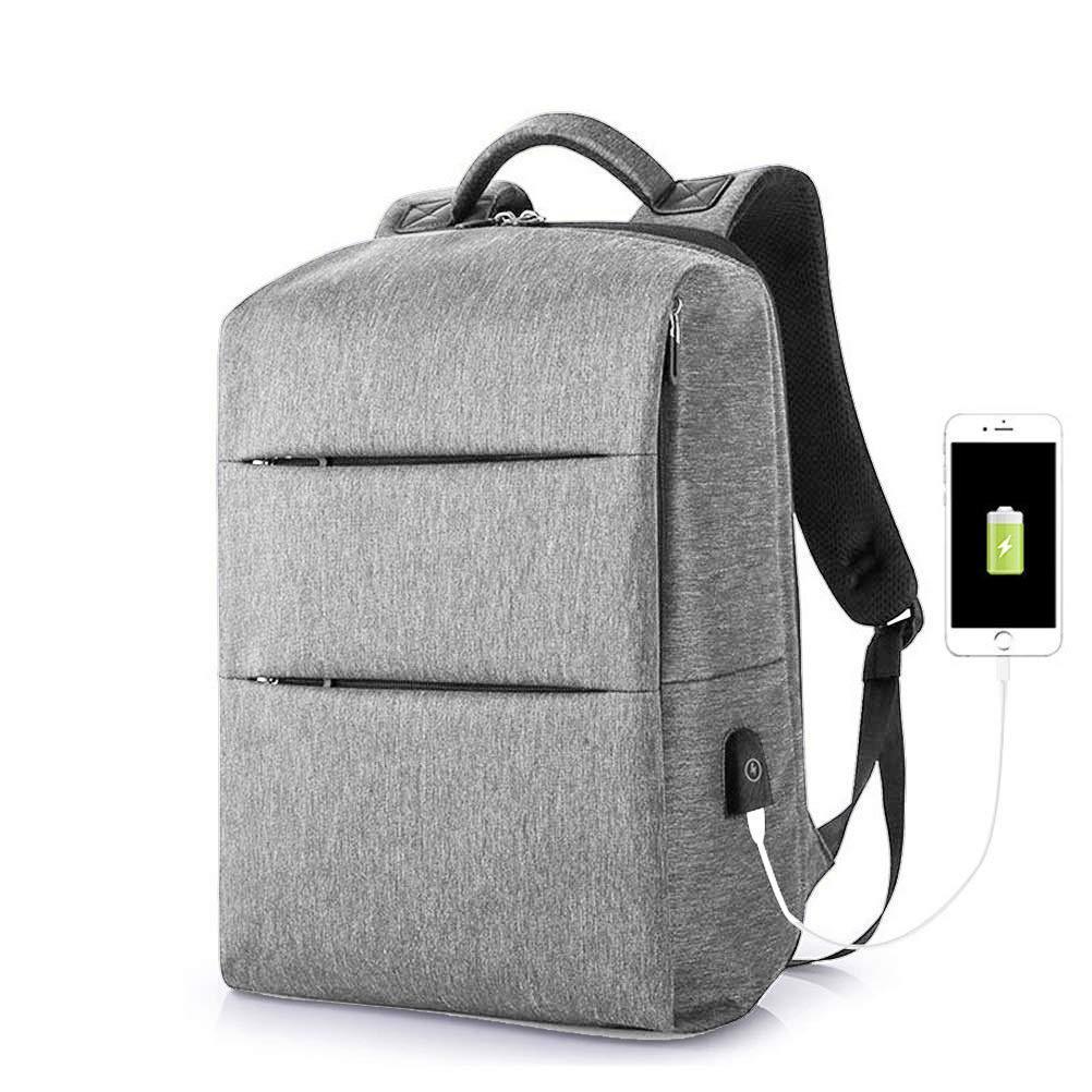 USB Laptop Backpack - LuxeGear with Anti-Theft Design