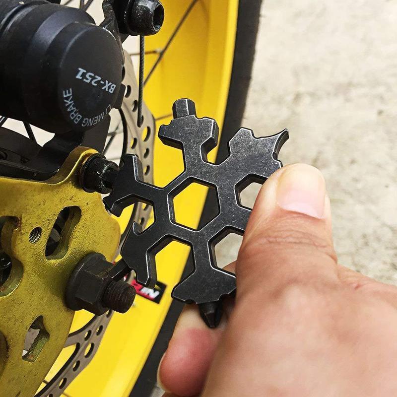 Stainless Steel Snowflake Multi-Tool - GearCraft Elite