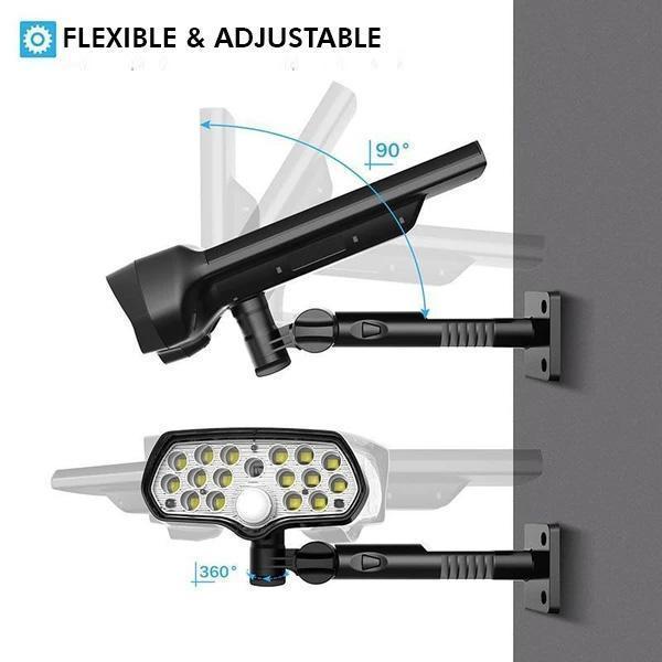 Solar Guardian Torch - LuminaTech Rechargeable Light