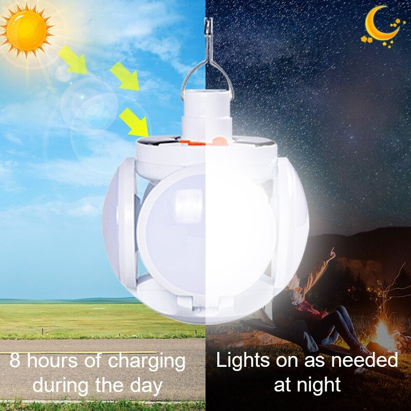 Folding Solar Light - LuminaTech